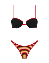 MALA SANGRIA CROCHET STRIPE Balconette Bikini Set