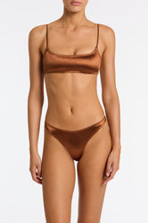 MICA COCO SHINE Crop Bikini Set