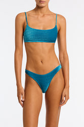 Mica Maura Triangl Blue Velvet Bikini