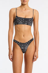 Mica Pesa Triangl Black Velvet Bikini