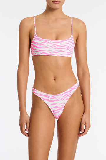 MICA - PLAZ Velvet Crop Bikini Set