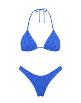 VINCA - BANC Blue Triangle Bikini Set