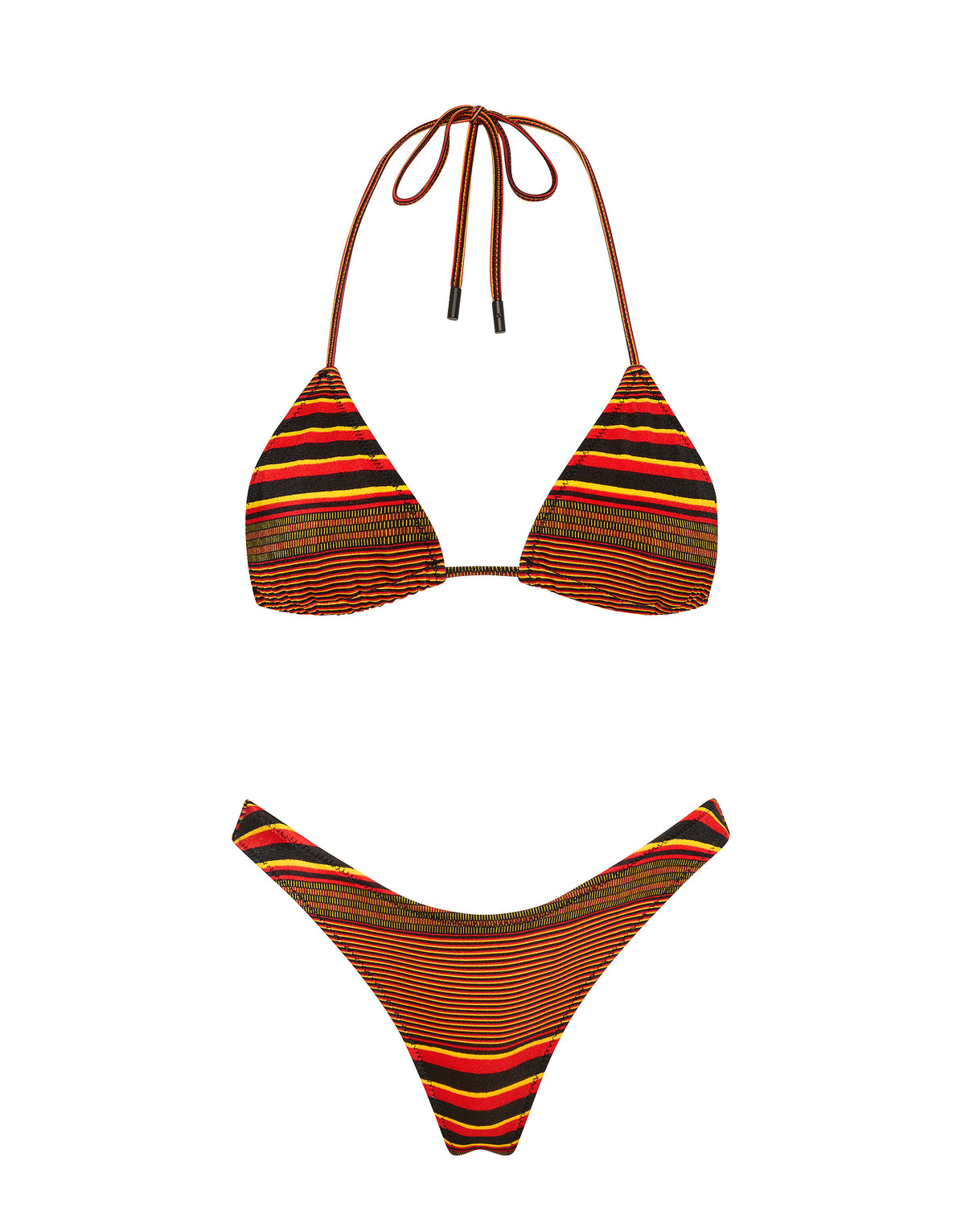VINCA BRICK STRIPE Triangle Bikini Set
