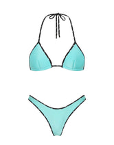 VINCA ELECTRIC Neoprene Triangle Bikini Set