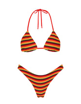 VINCA - HORIZON Stripe Triangle Bikini Set