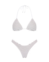 VINCA LUSAIL White Terry Towelling Triangle Bikini Set