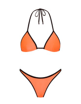 VINCA SHERBET POP Neoprene Triangle Bikini Set