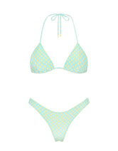 VINCA SUN SPRINKLE Polka Dot Triangle Bikini Set