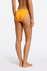DARA TANGERINE Triangle Bikini Set