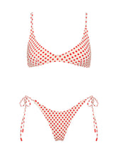 MAIA SCARLETT SPOT Crop Bikini Set