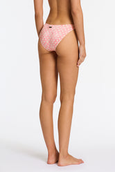 SOFI PORTE Pink Geometric Halter Bikini Set