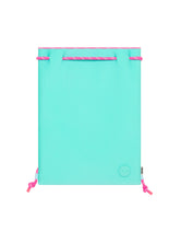 ESTE TURQUOISE Neoprene Scoop Crop Bikini Set