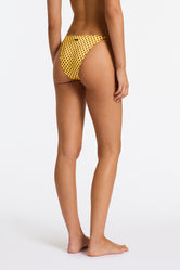 MAIA BUTTERSCOTCH DOT Scoop Bikini Set