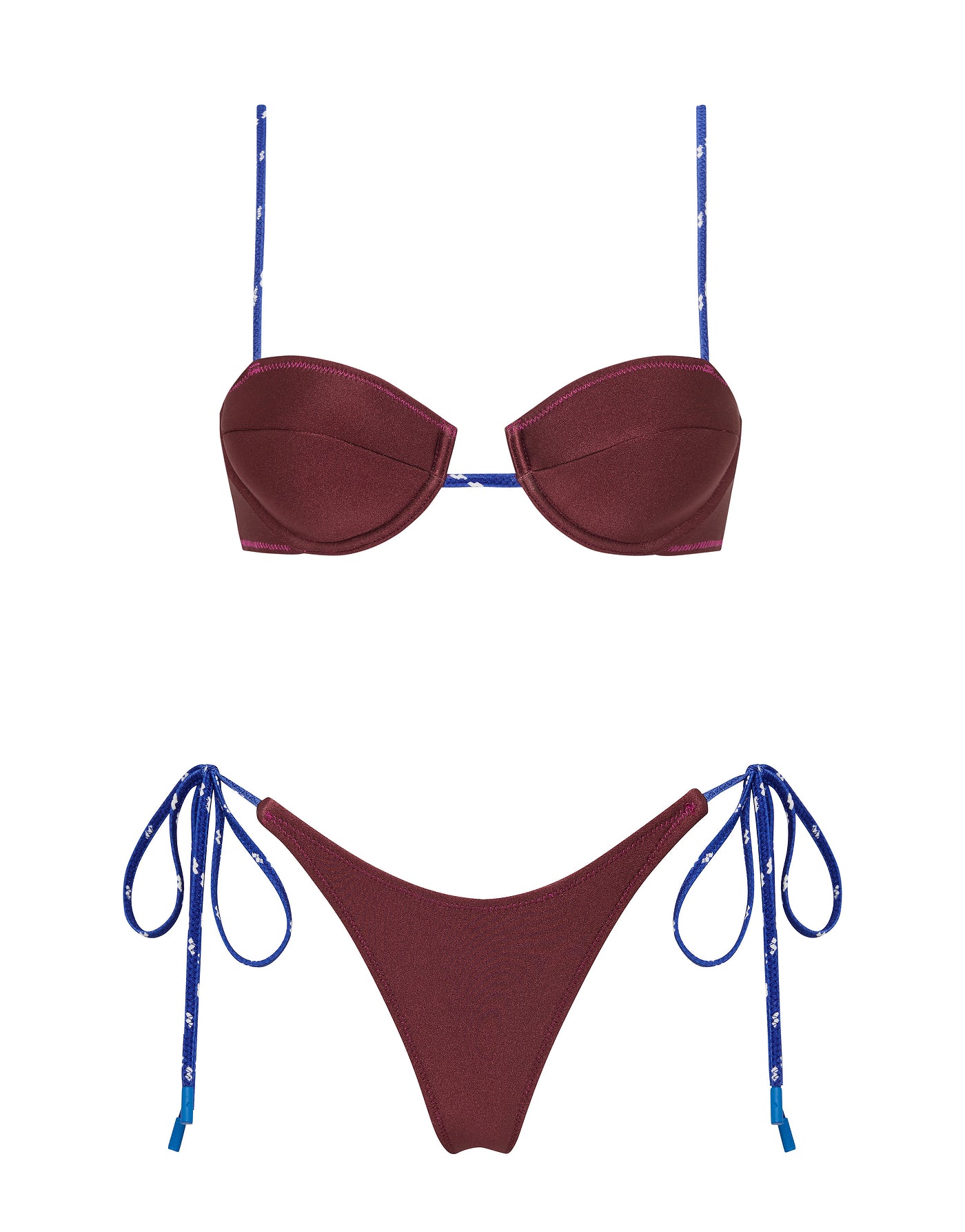 PALMA FARO Neoprene Balconette Bikini Set