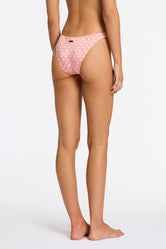 SOFI PORTE Pink Geometric Halter Bikini Set
