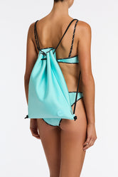 ESTE ELECTRIC Neoprene Scoop Bikini Set