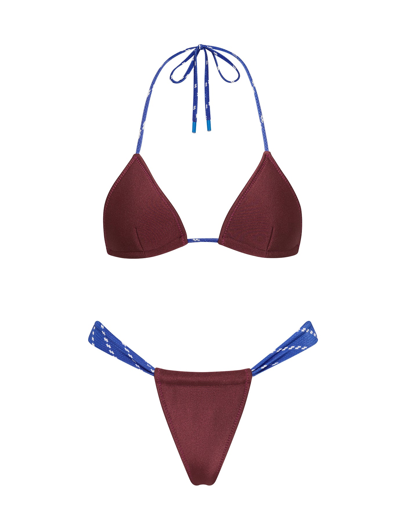 VINCA FARO Neoprene Triangle Bikini Set