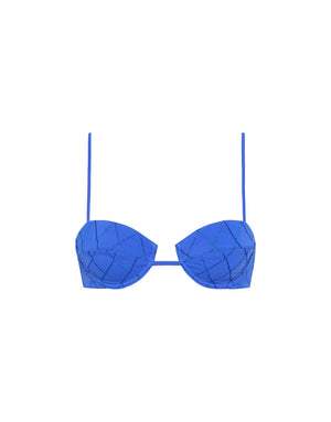 MALA - BANC Blue Balconette Bikini Top
