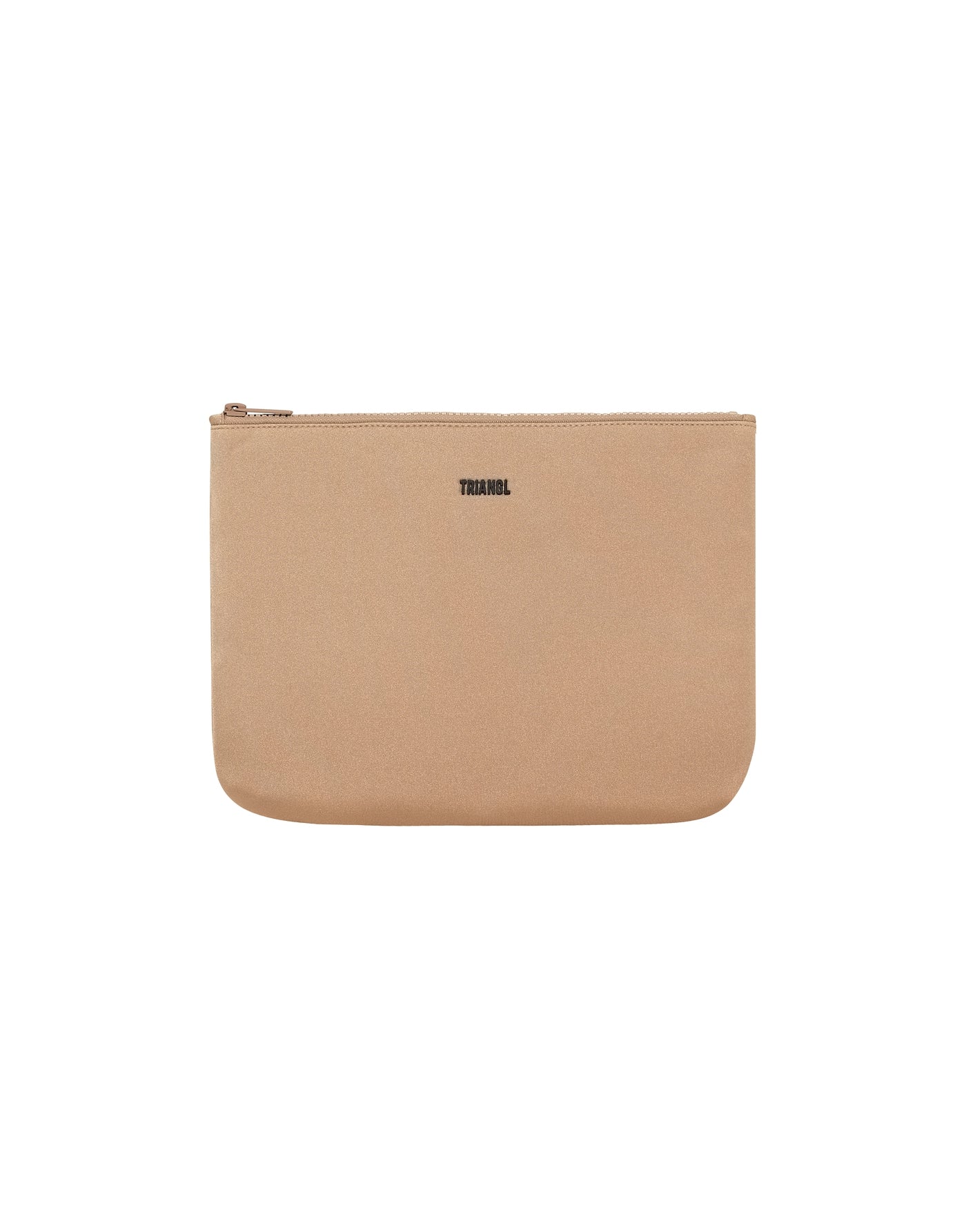 TAN - Neoprene Zip Pouch